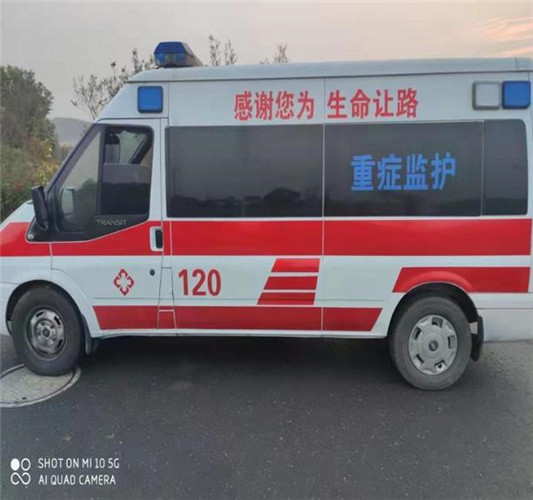 通什镇救护车出租服务案例3